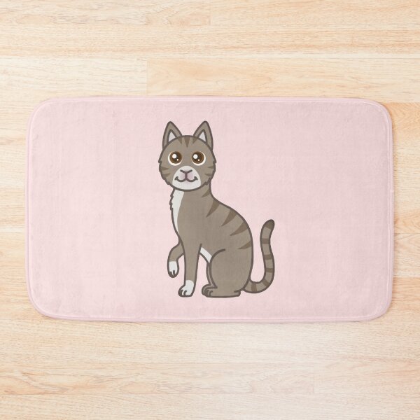 Item preview, Grey Tabby Cat designed and sold by Moni-Makes-Art.
