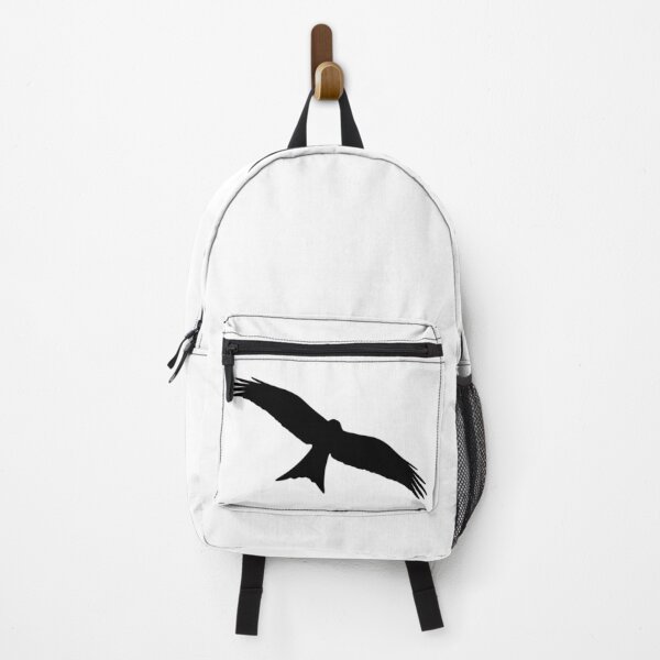 Artikelvorschau, Rotmilan Silhouette in schwarz Flugbild entworfen und verkauft von Treemonk.
