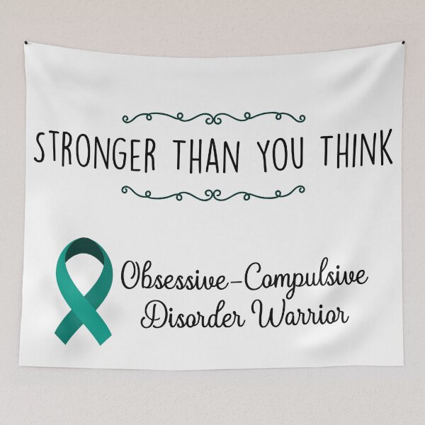 Item preview, OCD Warrior, Obsessive-Compulsive Awareness designed and sold by AnsDesigns.