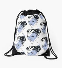 Pop Art Portraiture. Drawstring Bag