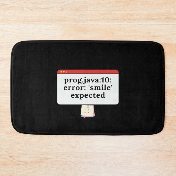 Item preview, Error: Smile Expected | Geeks Collection designed and sold by Viombhte-Prints.