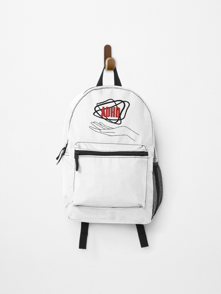 Thumbnail 1 of 3, Backpack, Adhd is my superpower - adhd is awesome  designed and sold by Fatamimosh.