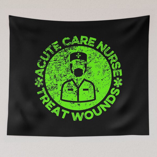 Item preview, Acute care nurse designed and sold by FurioInc.