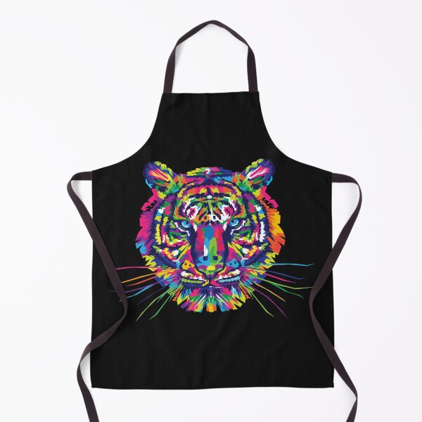 Item preview, Striking Tiger Geometric Head designed and sold by WowAllinOne.