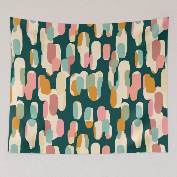 Item preview, Modern contemporary minimalist non-figurative pattern designed and sold by PG Illustration.