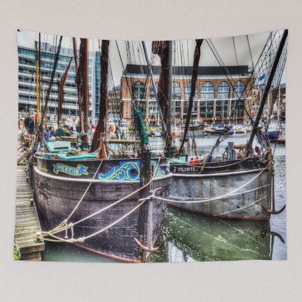 Item preview, River Thames Sailing Barges. designed and sold by Londonimages.