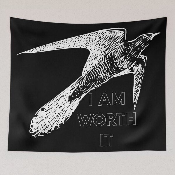 Item preview, I Am Worth It designed and sold by AngieFadel.