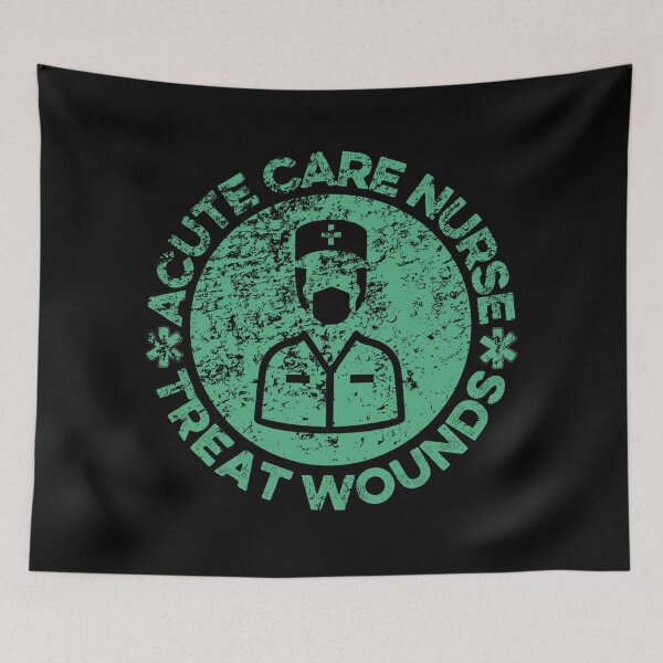 Item preview, Acute care nurse designed and sold by FurioInc.