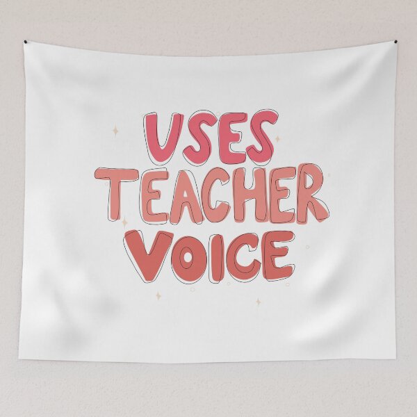 Item preview, Teacher Voice designed and sold by allieweek.