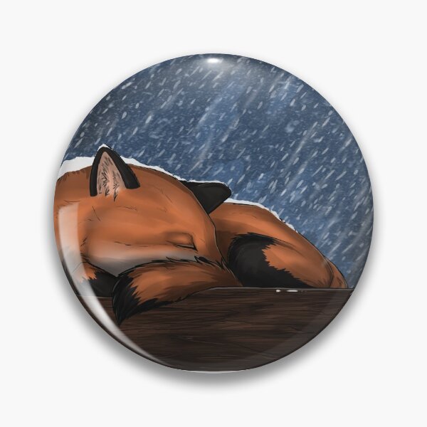 Item preview, Fox Snow Sleeping designed and sold by HCRArtwork.