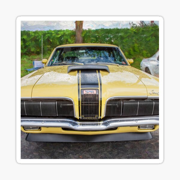1970 Mercury Cougar Convertible Garage Sign Wall Art Graphic Sticker 1970 Mercury Cougar Convertible Garage Sign Wall Art Graphic Sticker