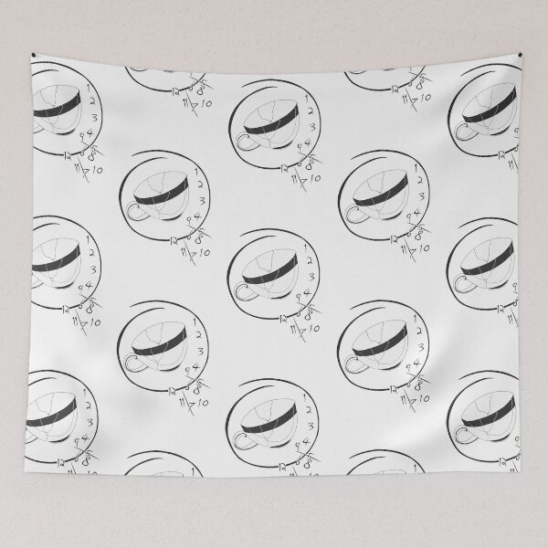 Item preview, Teacups and time Hannibal inspired art designed and sold by Katie Beardmore.