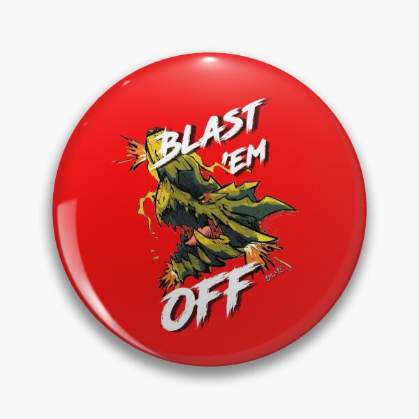 Item preview, Monster Hunter - BLAST 'EM OFF designed and sold by Kaida Studios.