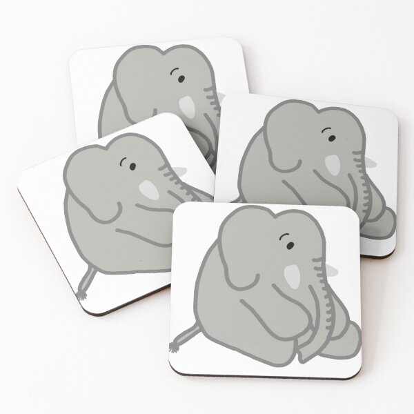 Item preview, Little gray elephant designed and sold by m0311.