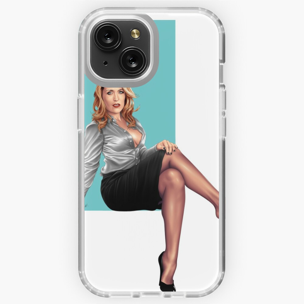 Pegatina for Sale con la obra «Gillian Anderson III» de Aaron Page |  Redbubble