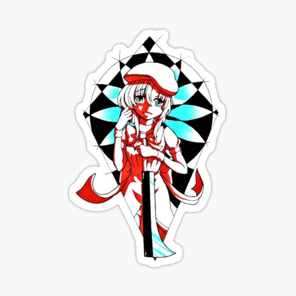 Rena Ryuugu Higurashi When They Cry Sticker By Zylane Redbubble Rena Ryuugu Higurashi When They Cry Sticker By Zylane Redbubble