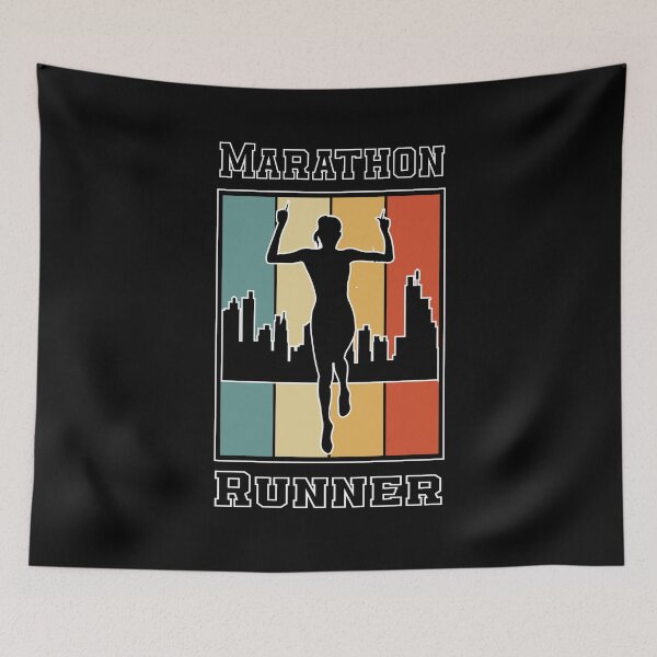 Item preview, Marathon Runner Girl Jogging Jogger Half Marathon designed and sold by besTmanuFacture.
