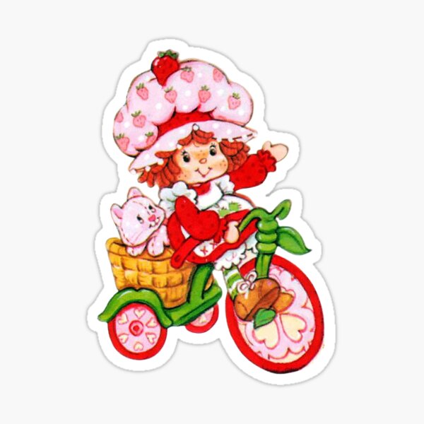 Vintage Strawberry Shortcake Sticker