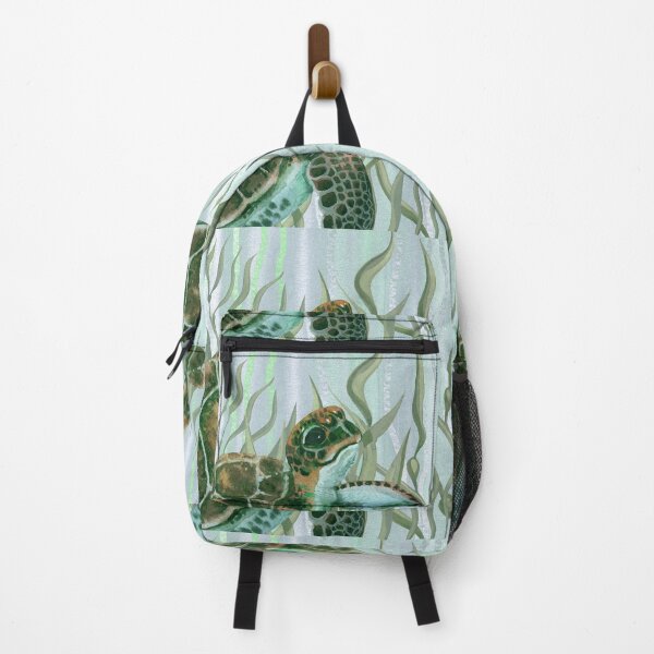 Item preview, Giant Turtle In The Water With Seaweed Watercolor Painting II designed and sold by Irina Sztukowski.