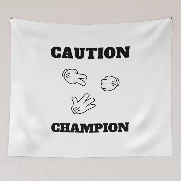 Item preview, Rock Paper Scissors Champion White designed and sold by daguilon.