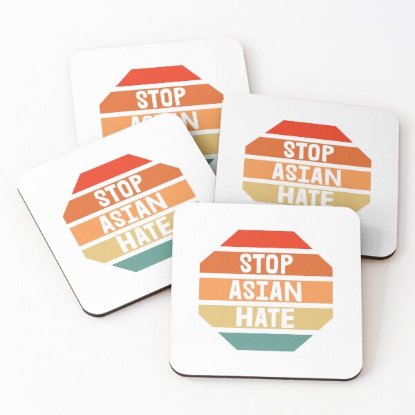 Item preview, Stop Asian Hate Retro Stop Sign AAPI Asian Lives Matter designed and sold by American-Proud.