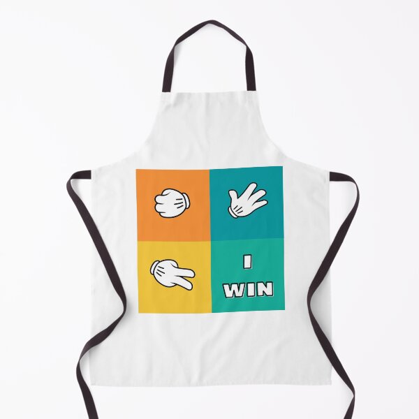 Item preview, Rock Paper Scissors I Win White designed and sold by daguilon.