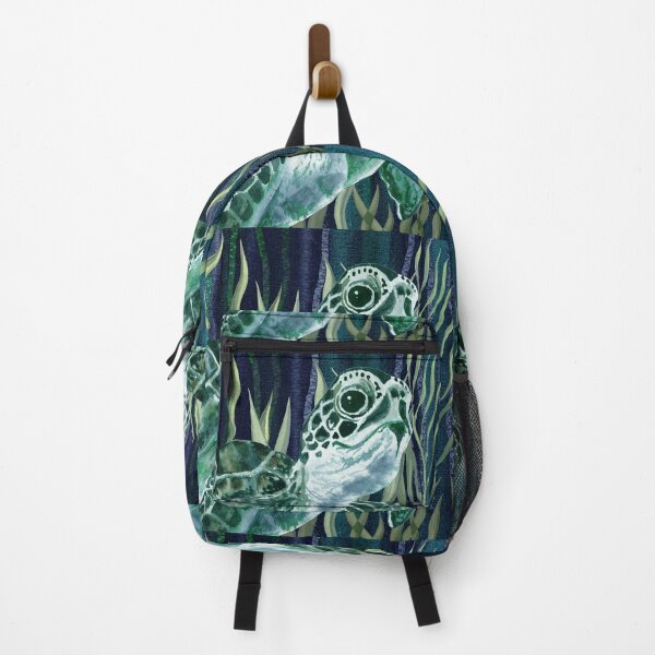 Item preview, Giant Turtle In The Water With Seaweed Watercolor Painting VI designed and sold by Irina Sztukowski.