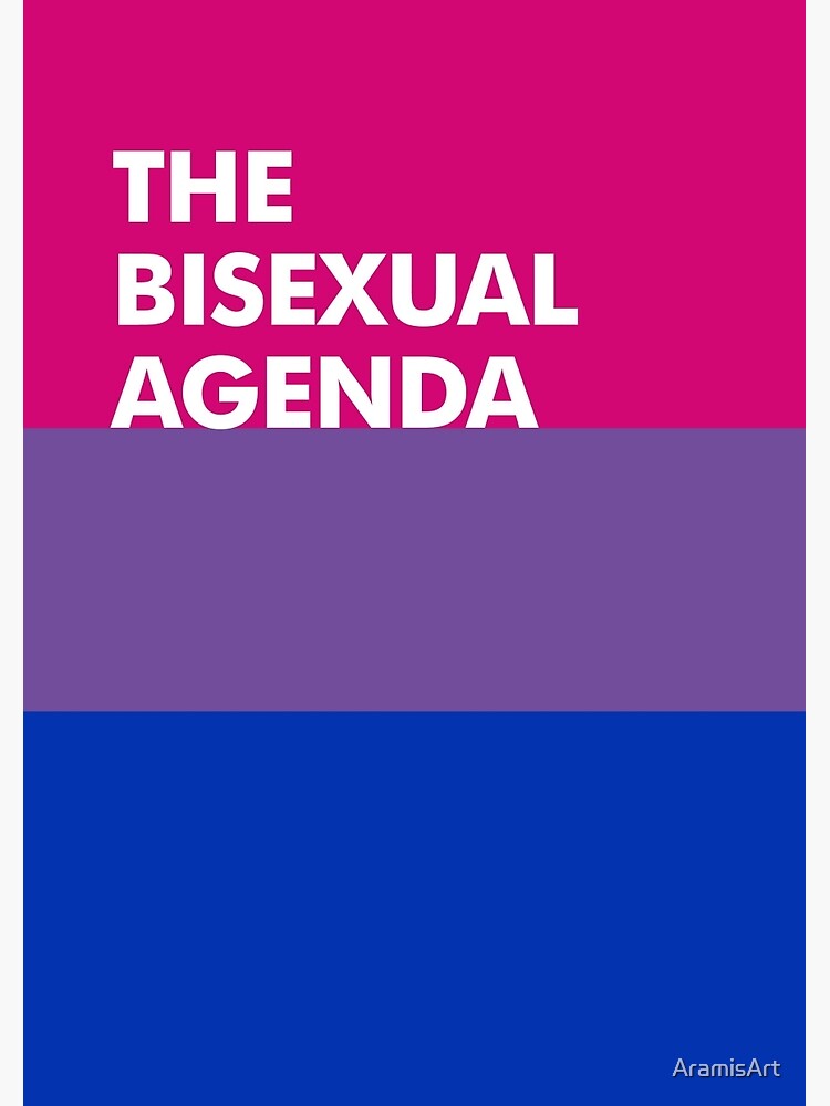 Bi Agenda by AramisArt