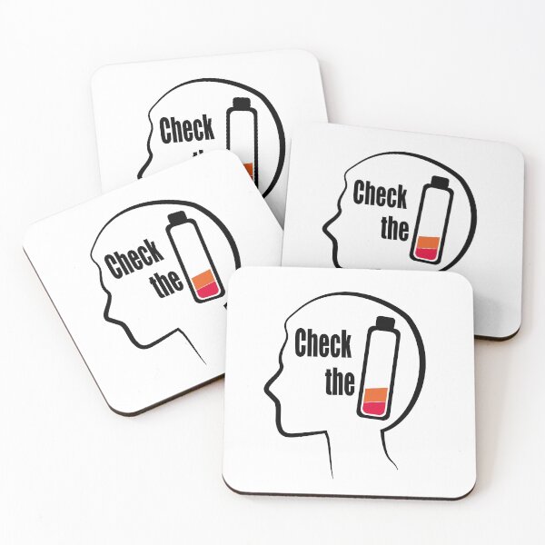 Item preview, mentally checked out / check the battery designed and sold by creatives think.