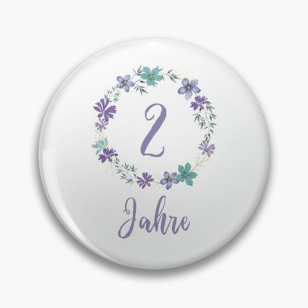 Item preview, 2nd birthday gift girl, purple pastel flowers designed and sold by Blue-Fairy.