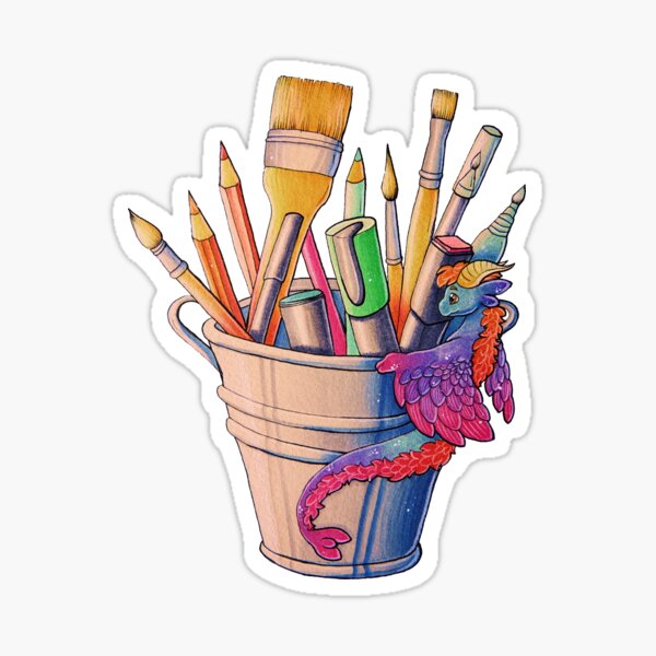 Artikel-Vorschau von Künstlerbedarf Drache, designt und verkauft von DigitalCloud.