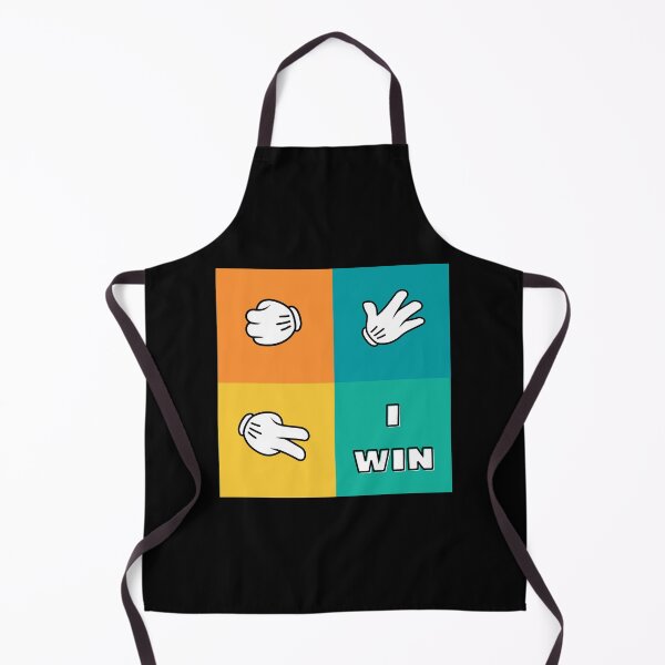 Item preview, Rock Paper Scissors I Win Black designed and sold by daguilon.
