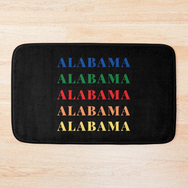 Item preview, Alabama State Pride Hometown United States I Love My Hometown Primary Ombre Colors designed and sold by BoomDesignsUS.