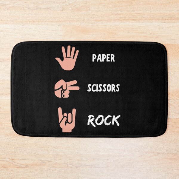 Item preview, Paper Scissors Rock Black designed and sold by daguilon.