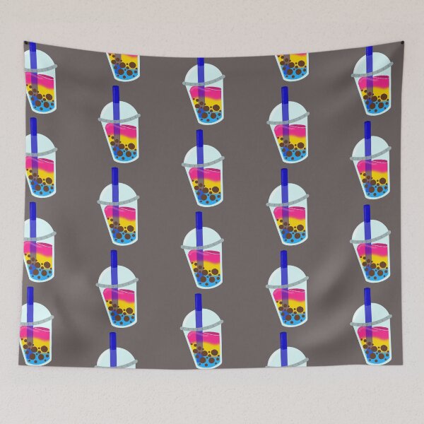 Item preview, Pansexual boba drink  designed and sold by UnusualBlu3.