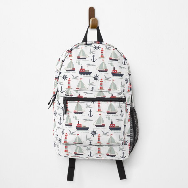 Blue And White Backpacks for Sale | Redbubble