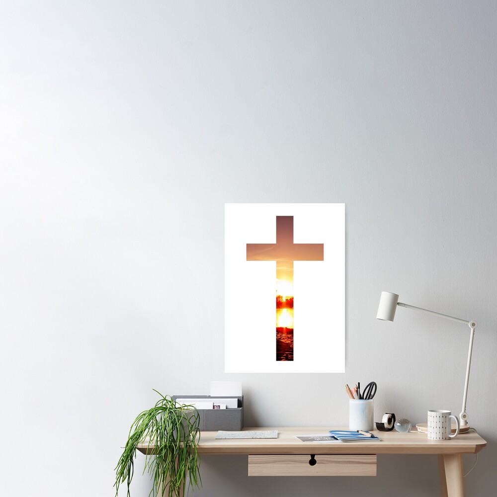 Christian Cross Sticker for Sale by Bethel Store