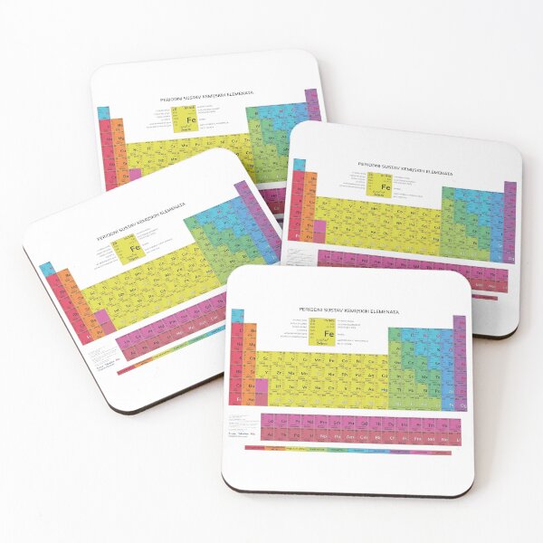 Item preview, Periodni Sustav Kemjskih Elementata - Croatian Periodic Table designed and sold by sciencenotes.
