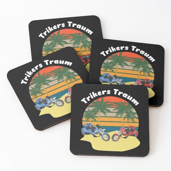 Item preview, Two trikes on the beach - Trikers Dream. designed and sold by Bodino.