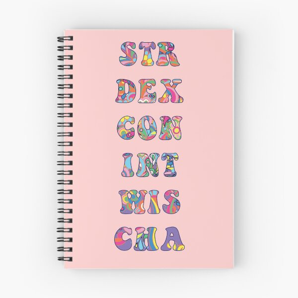 Item preview, Dungeons and Dragons Psychedelic Stats designed and sold by nicegnome.