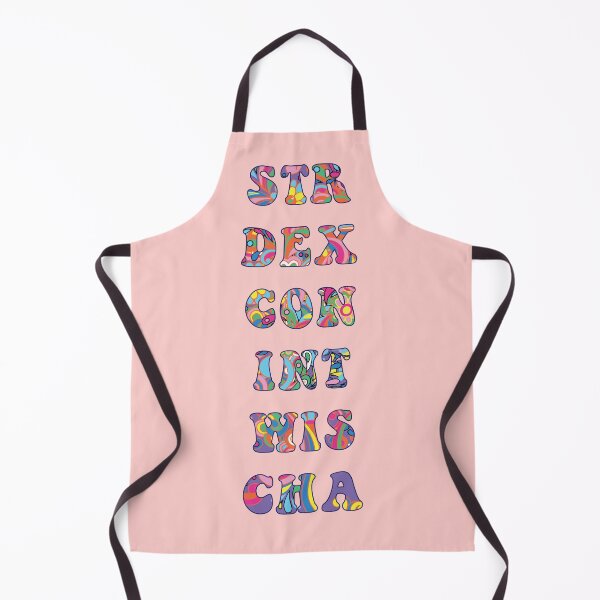 Item preview, Dungeons and Dragons Psychedelic Stats designed and sold by nicegnome.
