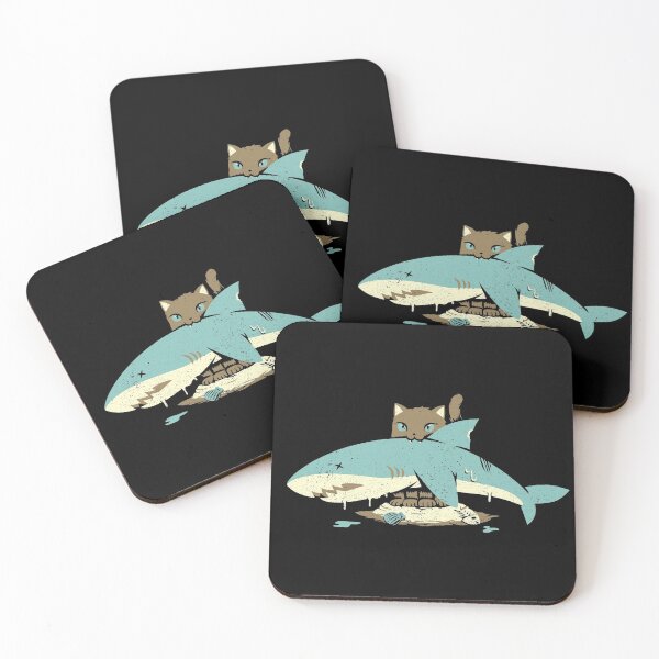 Item preview, Cat Shark Funny Cat T-shirt designed and sold by Tobe Fonseca®.