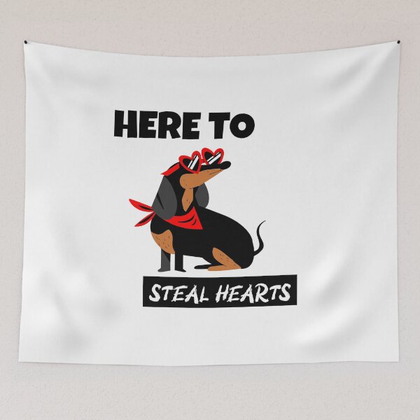 Item preview, Dog here to steal hearts designed and sold by max-art-lvl.