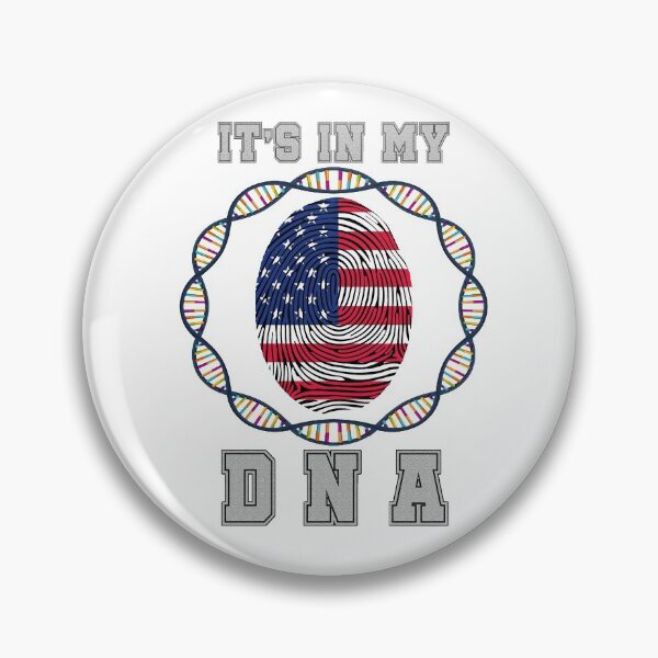 Item preview, Fingerprint USA Flag In My DNA design now available on a wide range of clothing, stationery and giftware. designed and sold by The Big Gift Shop.
