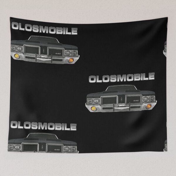 Item preview, 1971 Olds 442 Front Black Classic Guys Unisex Tee designed and sold by LPOGDBEA.