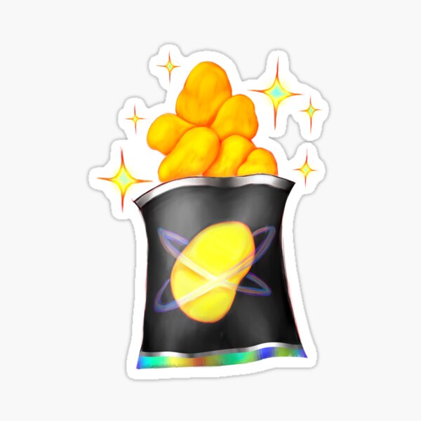 Space Crisps Sticker
