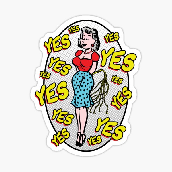 Whip Wife DBSM Dominatrix Sticker
