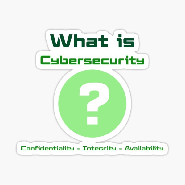 What is Cybersecurity Sticker