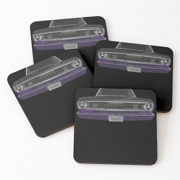 Item preview, 1971 Plymouth Duster 340 Front Plum Classic Guys designed and sold by LPOGDBEA.