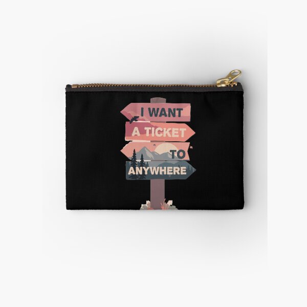 Item preview, I want adventure in the great wide somewhere - gift for travel lovers designed and sold by hyggekrog.